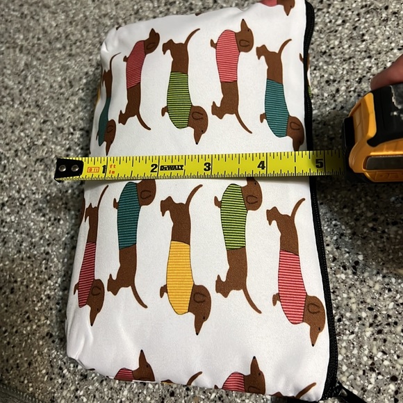 🐾DACHSHUND COSMETIC💄BAG - Picture 8 of 10